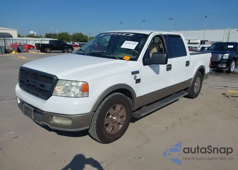 2004 Ford F-150 Lariat/Xlt из США, поврежденный, VIN 1FTPW12574KB58700